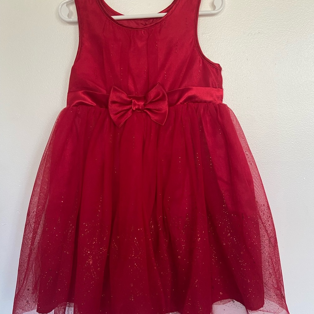 Beautiful red dress, built in slip, so adorable. Like new condition, very nice